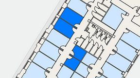 
							Planritning för Convendum Sundbyberg, 4 privata rum, 46 m²