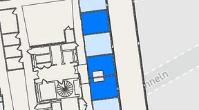 
							Planritning för Epicenter, 3 privata rum, 81 m²