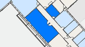 Planritning för Regus Svetsarvägen 15, 2 privata rum, 66 m²