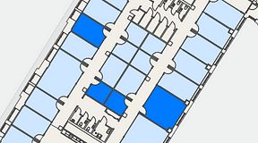 
							Planritning för Convendum Sundbyberg, 4 privata rum, 57 m²
