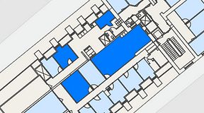 
							Planritning för Spaces Gamla Stan, 4 privata rum, 93 m²