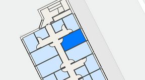 
							Planritning för Regus Rotsunda, 1 privata rum, 15 m²