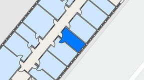 
							Planritning för Regus Almedal, 1 privata rum, 13 m²