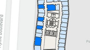 
							Planritning för Regus Hyllie Stationstorg 31, 5 privata rum, 59 m²