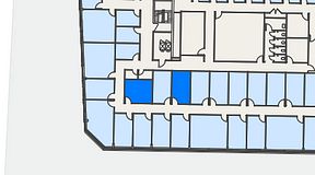 
							Planritning för Regus Mariestad, 2 privata rum, 26 m²