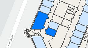 
							Planritning för FASTOFFICE Johanneslundsvägen 12, 2 privata rum, 30 m²