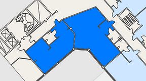 
							Planritning för FASTOFFICE Lunda, 2 privata rum, 139 m²