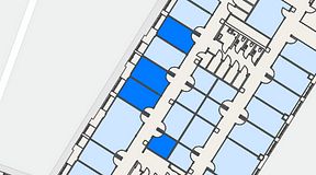 
							Planritning för Convendum Sundbyberg, 4 privata rum, 53 m²