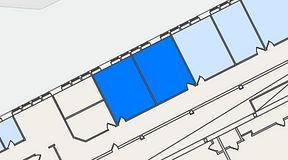 Planritning för iOffice Drottninggatan 32, 2 privata rum, 56 m²