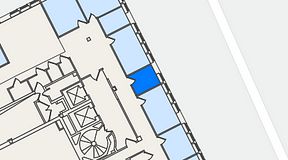 Planritning för iOffice Drottninggatan 32, 1 privata rum, 7 m²