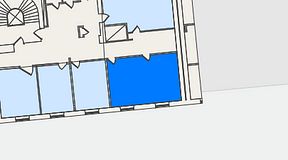 
							Planritning för KG10 Kungsgatan 8, 1 privata rum, 34 m²