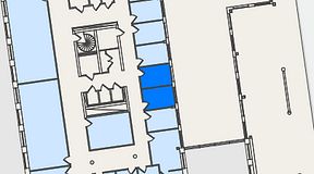 
							Planritning för Spaces Nordenskiöldsgatan, 2 privata rum, 18 m²