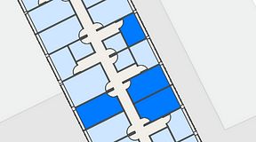 
							Planritning för Regus Rotsunda, 4 privata rum, 54 m²