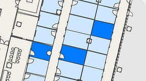 
							Planritning för Convendum Fleminggatan 18, 3 privata rum, 39 m²