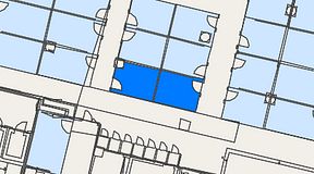 
							Planritning för Convendum Fleminggatan 18, 2 privata rum, 24 m²