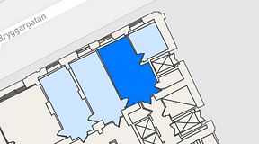 
							Planritning för 7A Posthuset, Vasagatan 28, 1 privata rum, 35 m²