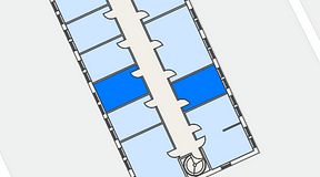 
							Planritning för Easy Office Bromma, 2 privata rum, 24 m²