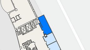 
							Planritning för The Works Västra Järnvägsgatan, 1 privata rum, 22 m²