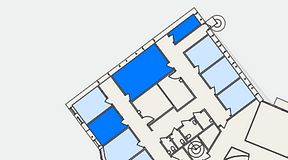 
							Planritning för Regus Saltsjö-Boo, 3 privata rum, 37 m²