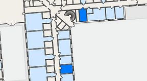 Planritning för Embassy House Lund, 1 privata rum, 10 m²