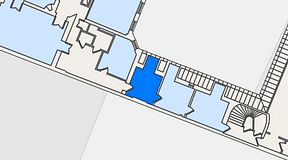 
							Planritning för Nybrogatan Business Center Nybrogatan 34, 1 privata rum, 6 m²