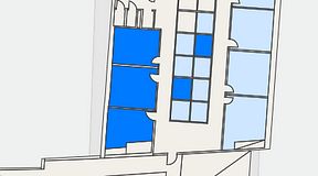 
							Planritning för Mindpark Hyllie Eden, 5 privata rum, 64 m²