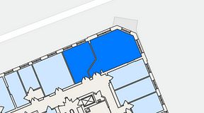 
							Planritning för Genetor Elverket, 2 privata rum, 53 m²