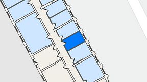 
							Planritning för Convendum Spårvagnshallarna, 1 privata rum, 15 m²