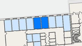 Planritning för Embassy House Lund, 2 privata rum, 26 m²