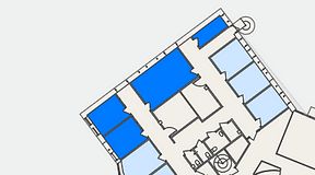 
							Planritning för Regus Saltsjö-Boo, 4 privata rum, 47 m²