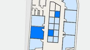 
							Planritning för Mindpark Hyllie Eden, 3 privata rum, 31 m²