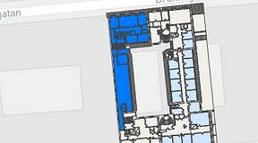 
							Planritning för KG10 Kungsgatan 8, 1 privata rum, 143 m²