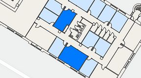 
							Planritning för Convendum Sundbyberg, 2 privata rum, 54 m²