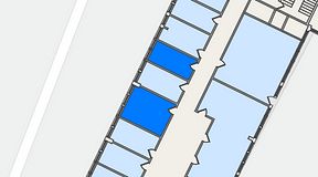 
							Planritning för Quick Office Älvsjö, 2 privata rum, 24 m²