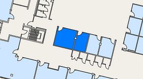 
							Planritning för Flexiwork Hovet, 2 privata rum, 26 m²