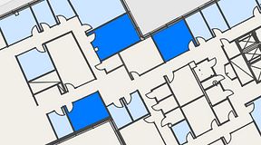 
							Planritning för Spaces Hyllie Vista, 3 privata rum, 59 m²