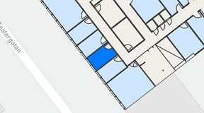 
							Planritning för Convendum Avenyn, 1 privata rum, 10 m²