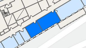 
							Planritning för iOffice Vasagatan 10, 2 privata rum, 52 m²