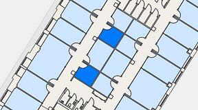 
							Planritning för Convendum Sundbyberg, 2 privata rum, 16 m²