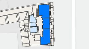 
							Planritning för High Court Stortorget 11, 3 privata rum, 40 m²