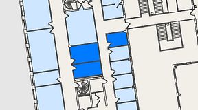 
							Planritning för Spaces Nordenskiöldsgatan, 3 privata rum, 38 m²