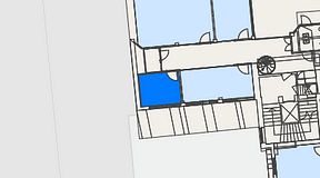 
							Planritning för Convendum Kungsgatan 9, 1 privata rum, 10 m²