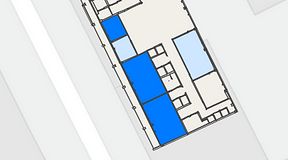 
							Planritning för Convendum Vegagatan 14, 3 privata rum, 69 m²