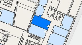 
							Planritning för Regus Östermalmstorg, 1 privata rum, 25 m²