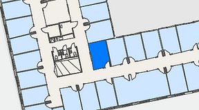 
							Planritning för Regus Gustav III:s Boulevard 34, 1 privata rum, 10 m²