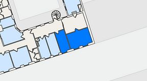 
							Planritning för Regus Adelgatan 21, 2 privata rum, 29 m²