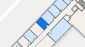 
							Planritning för Dockside Office & Coworking, 1 privata rum, 11 m²