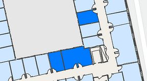 
							Planritning för Regus Gustav III:s Boulevard 34, 3 privata rum, 44 m²