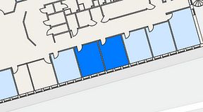 
							Planritning för Regus Spånga, 2 privata rum, 30 m²
