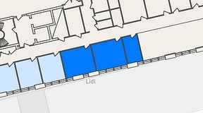 
							Planritning för Metropole Gamestreet 1, 3 privata rum, 48 m²